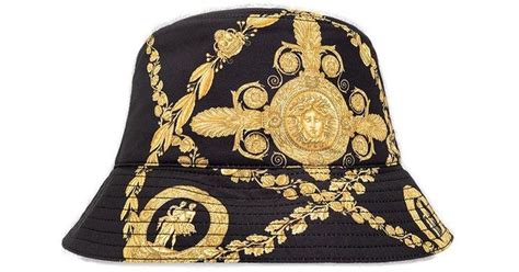 versace snapback hat|men versace bucket hat.